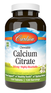 Chewable Calcium Citrate 120 Tablets